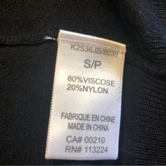 Tuxedo Cardigan Edit by Jeanne Beker Size S - Picture 6 of 6